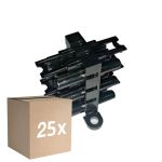 Lot 25x Noxion GST - Compatible Distributor - 1 Mâle + 5 Femelle - 3 pole 1,5mm2