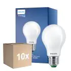 Lot 10x Philips MASTER LED Ampoule Ultra Efficient E27 Poire Dépolie 4W 840lm - 840 Blanc Froid | Équivalent 60W